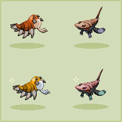 Fossil fakemon sprites by HedgehogBeeblebrox on DeviantArt