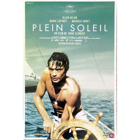 PURPLE NOON French Movie Poster - 15x21 in. - 1960/R2013