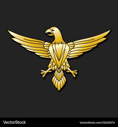 Falcon Images: Golden Eagle Wings Vector