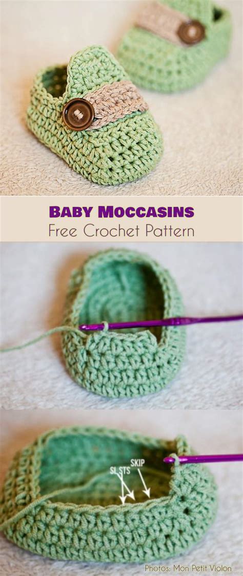 Easy Baby Booties – Free Crochet Patterns - Your Crochet