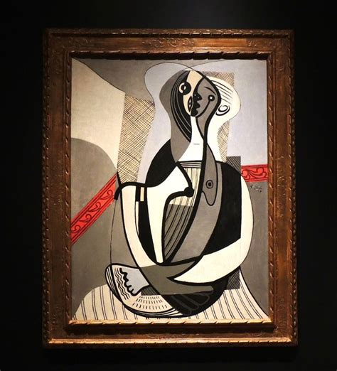 "Seated Woman" .... Pablo Picasso .... 1926-1927 .... Oil On Canvas ...