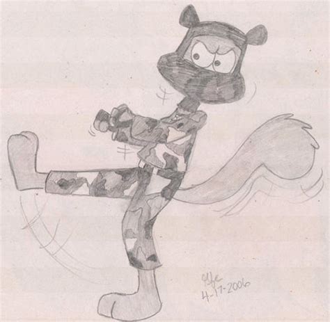 Camo Karate Sandy Cheeks by spongefox on deviantART