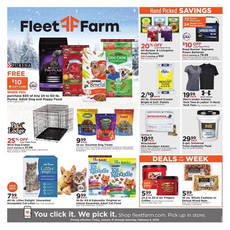 Fleet Farm Weekly Ad Jan 31 – Feb 08, 2020