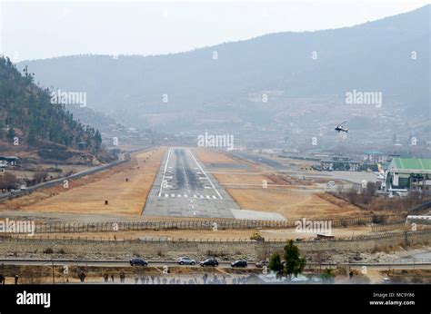 Paro Airport, Bhutan Stock Photo - Alamy