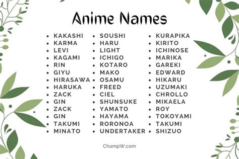 Anime Character Names Anime Characters Character Art Cool Anime Girl | The Best Porn Website