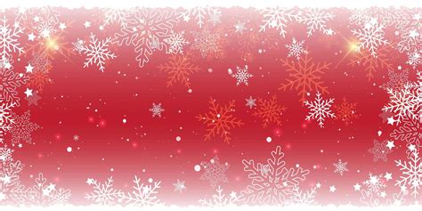 Christmas snowflake red banner design 1433862 Vector Art at Vecteezy