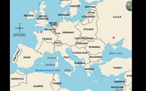 Europe Map In Wwii - Show Me The United States Of America Map