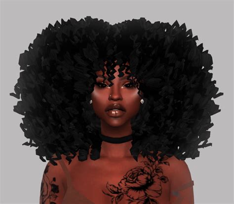 New Sims 4 Cc Hair Releases Sims 4 Cc Sims 4 Black Cc Sims 4 Hair Cc The Sims The Sims 4 ...