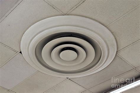 Ceiling air vent Photograph by Ben Schumin - Fine Art America