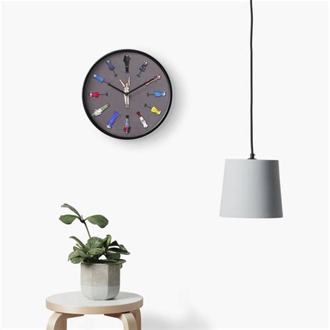 "Eleven O'Clock" Clock by sezmaroo | Redbubble