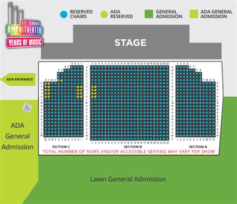 Hayden Homes Amphitheater Seating Chart