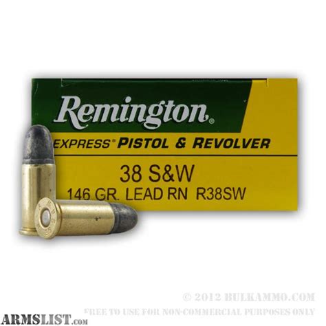 ARMSLIST - Want To Buy: .38 S&W Ammo