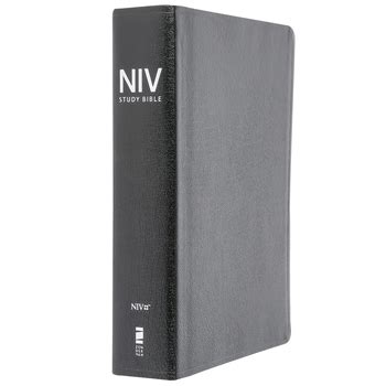 NIV Zondervan Study Bible, Large Print, Black, Thumb Indexed | Mardel ...