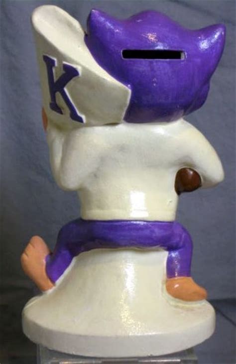 Lot Detail - VINTAGE KANSAS STATE WILDCATS MASCOT BANK