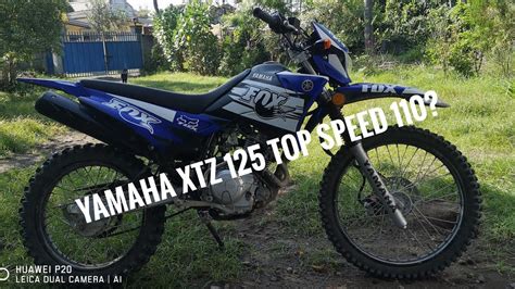 Yamaha XTZ 125 After 9months Top Speed/helmet/sidemirror/decals/hand ...