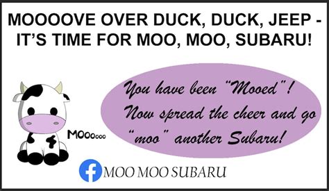 MOO MOO SUBARU Tags - Etsy