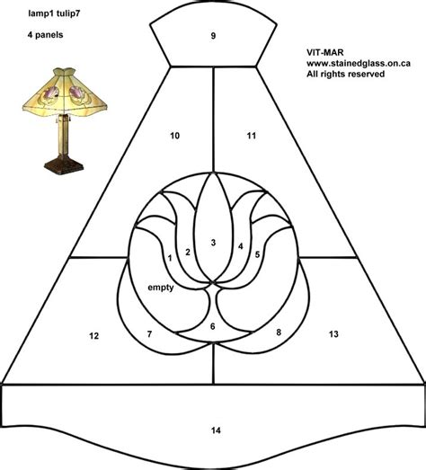 23 best images about Stain Glass Lamp Patterns on Pinterest | Stained glass lamp shades ...