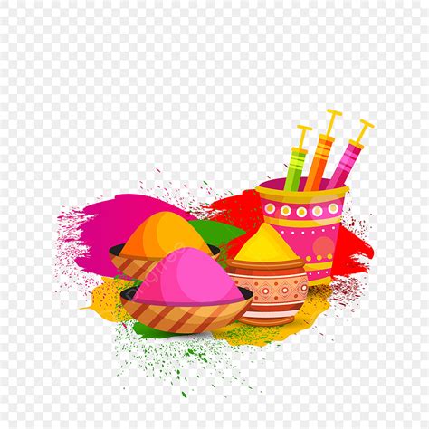 Happy Holi Festival Vector Art PNG, Happy Holi Festival Design, Modern, Creative, Latest PNG ...