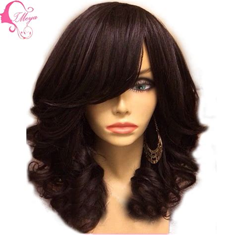 Hot sale glueless full lace wigs human hair peruvian virgin hair wig wavy lace front wigs with ...