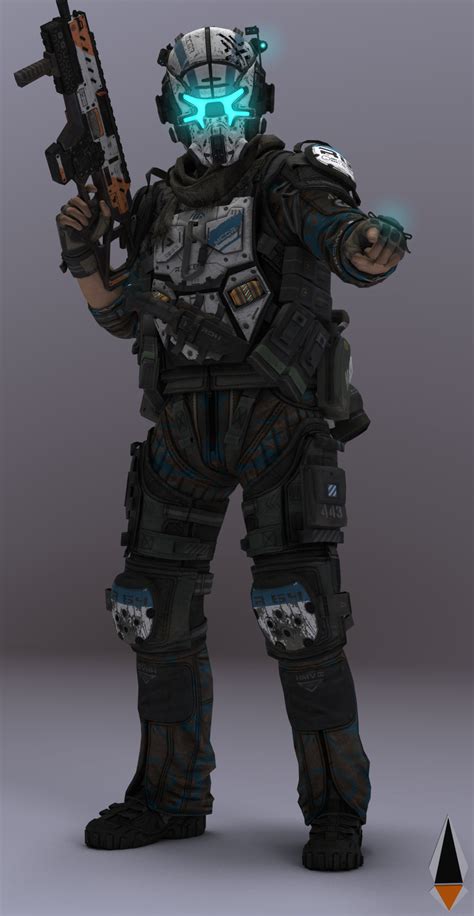 Male Pilot #4 [Titanfall 2] by IamFile on DeviantArt