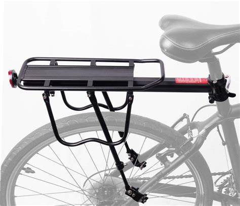 COMINGFIT 110 Lbs Capacity Almost Universal Adjustable Bike Luggage Cargo Rack Bicycle ...