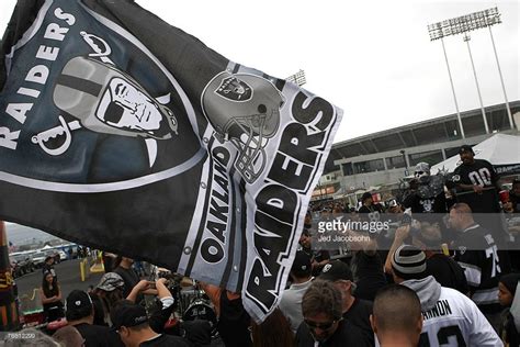 Fans tailgate prior to the Detroit Lions and the Oakland Raiders NFL... | Oakland raiders ...