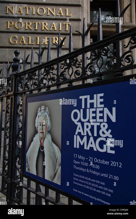 National Portrait Gallery during Queen Elizabeth II Diamond Jubilee ...