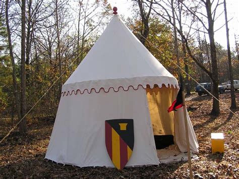 Custom & Historically Accurate Round Marquee Pavilion Tents