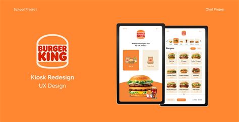 Burger King Kiosk Redesign on Behance