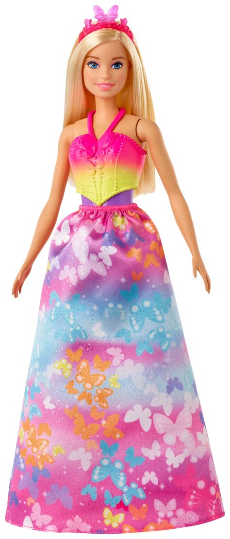 Barbie Dreamtopia Dress Up Doll Gift Set, 12.5-Inch, Blonde with 3 Fashions - Walmart.com ...