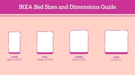 Bed Sizes Chart Comparison