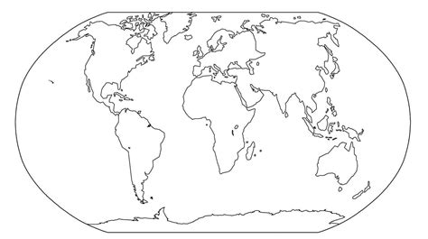 Great Image of Continents Coloring Page - entitlementtrap.com