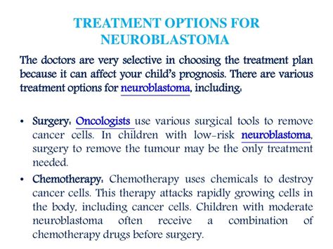 Neuroblastoma: Patient info on symptoms, diagnosis and treatment opti…