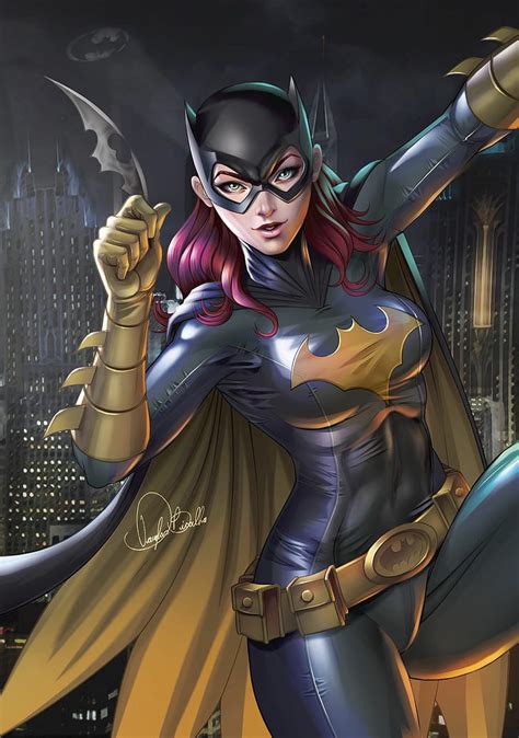 HD wallpaper: Batgirl, DC Comics, artwork, portrait display, Batman | Wallpaper Flare