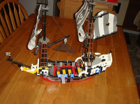 Vintage Lego Pirate Ship 6289 Red Beard Runner Adult Collector Complete ...