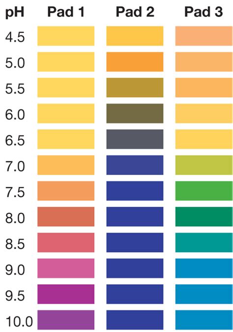 pH 4.5-10 Test Strip, 3 pad – Precision Laboratories