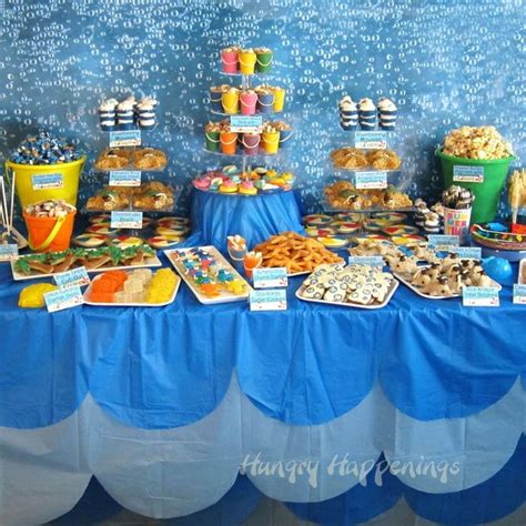 Beach Themed Party Ideas & Under the Sea Desserts