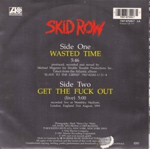 REVIEW: Skid Row – “Wasted Time” (1991 7″ single) | mikeladano.com