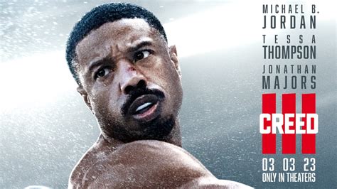 New Poster for Michael B. Jordan's CREED III Features Adonis Creed in Boxing Action — GeekTyrant