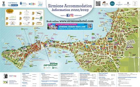 Map Hotel Sirmione | List Hotels Sirmione | Lake Garda