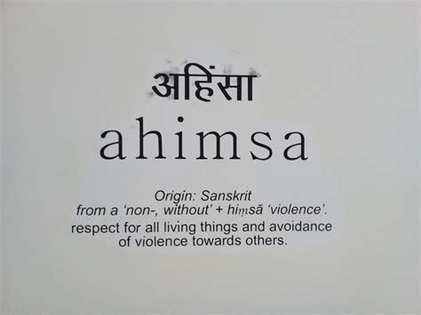 Ahinsa (Hindi Word), Ahimsa (Sanskrit Word) and its Meaning in English | 40kmph.com