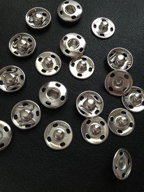 20pcs Sew On Snaps 12 mm Sewing Snap Buttons by Accessory4you