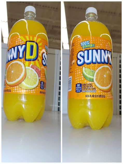 Did Sunny D get a label makeover? (2 liter PET bottle) : ToFizzOrNotToFizz