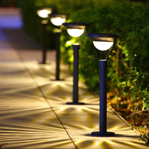 Super bright led solar patio path garden light outdoor waterproof solar ...