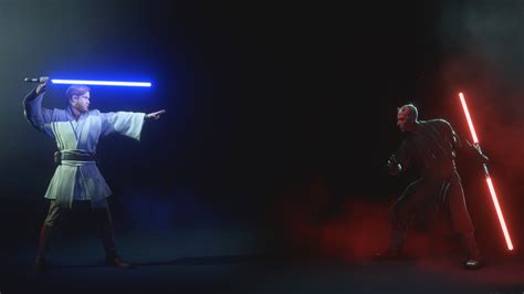 Darth Maul Vs Obi Wan