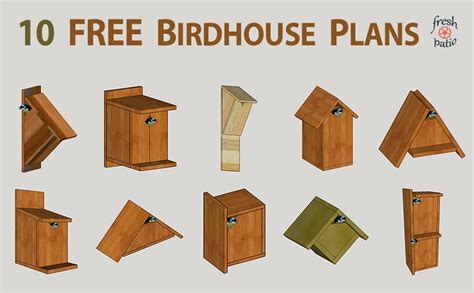 New Bird Houses Plans 10 Purpose | Inspiring Home Design Idea