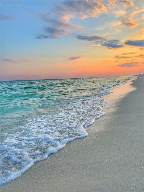 Gulf Islands National Seashore Sunset Portrait by Elizabeth Fisher | Beach sunset wallpaper ...