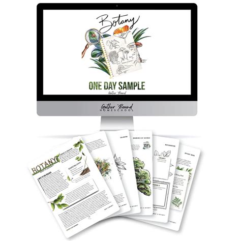 Botany One Day Sample – Gather 'Round Homeschool USA