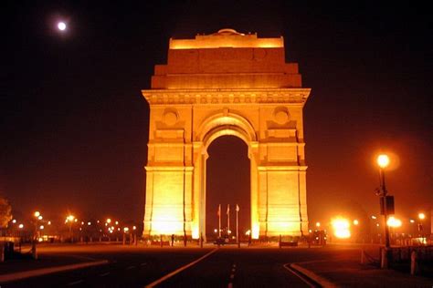 Night View of Old & New Delhi 2024