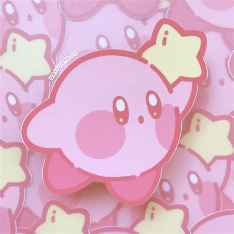 I made Kirby stickers!! : r/Kirby